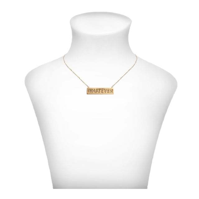 Crystal Whatever Necklace - Gold