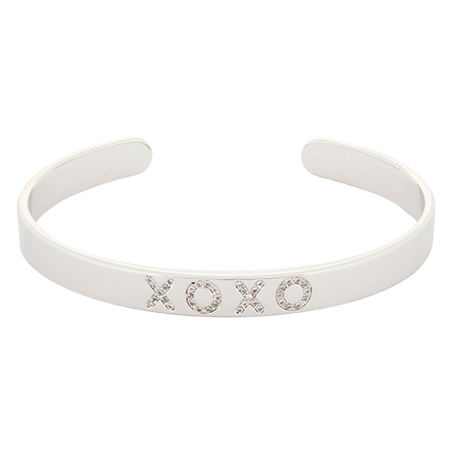 Mini Xoxo Bracelet - Silver