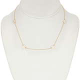 Star By The Yard Necklace - Gold