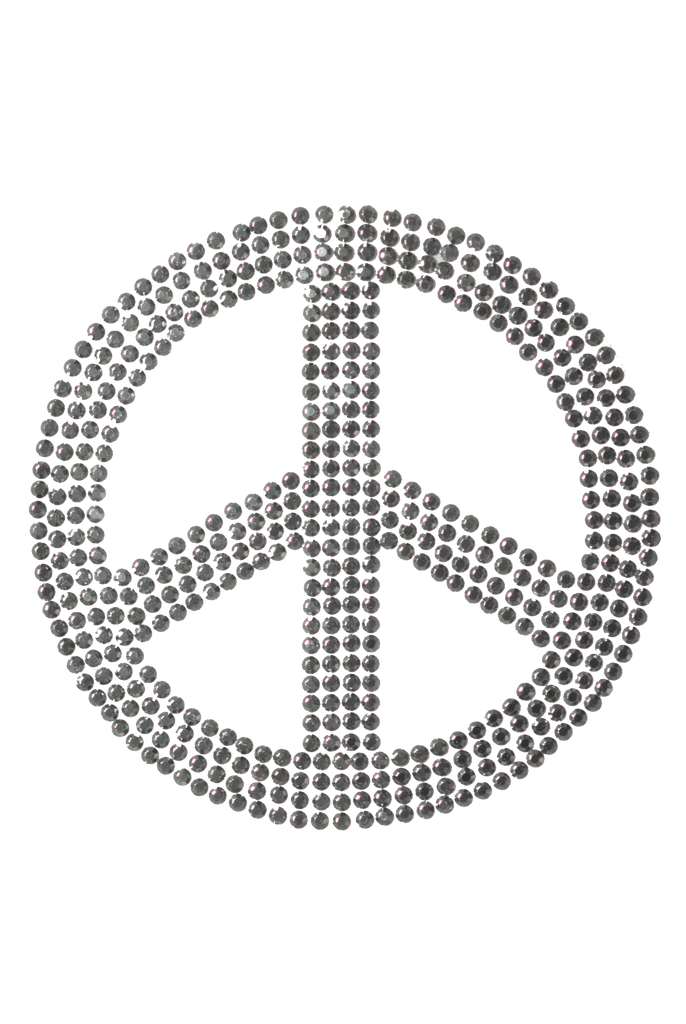 Peace Sign Silver - Large