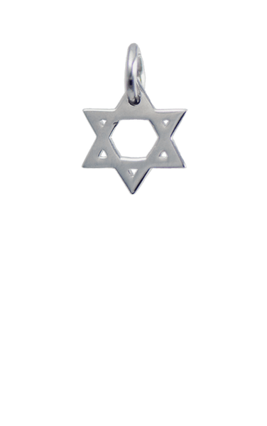 Silver Charm - Star of David