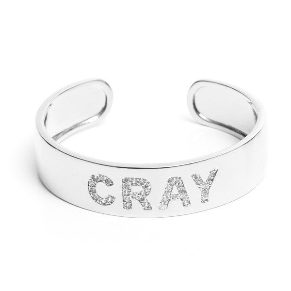 me.n.u Cray Cuff - Silver