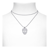 Skull Necklace - SIlver