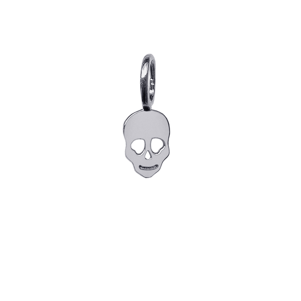 Mini Skull Charm - Silver
